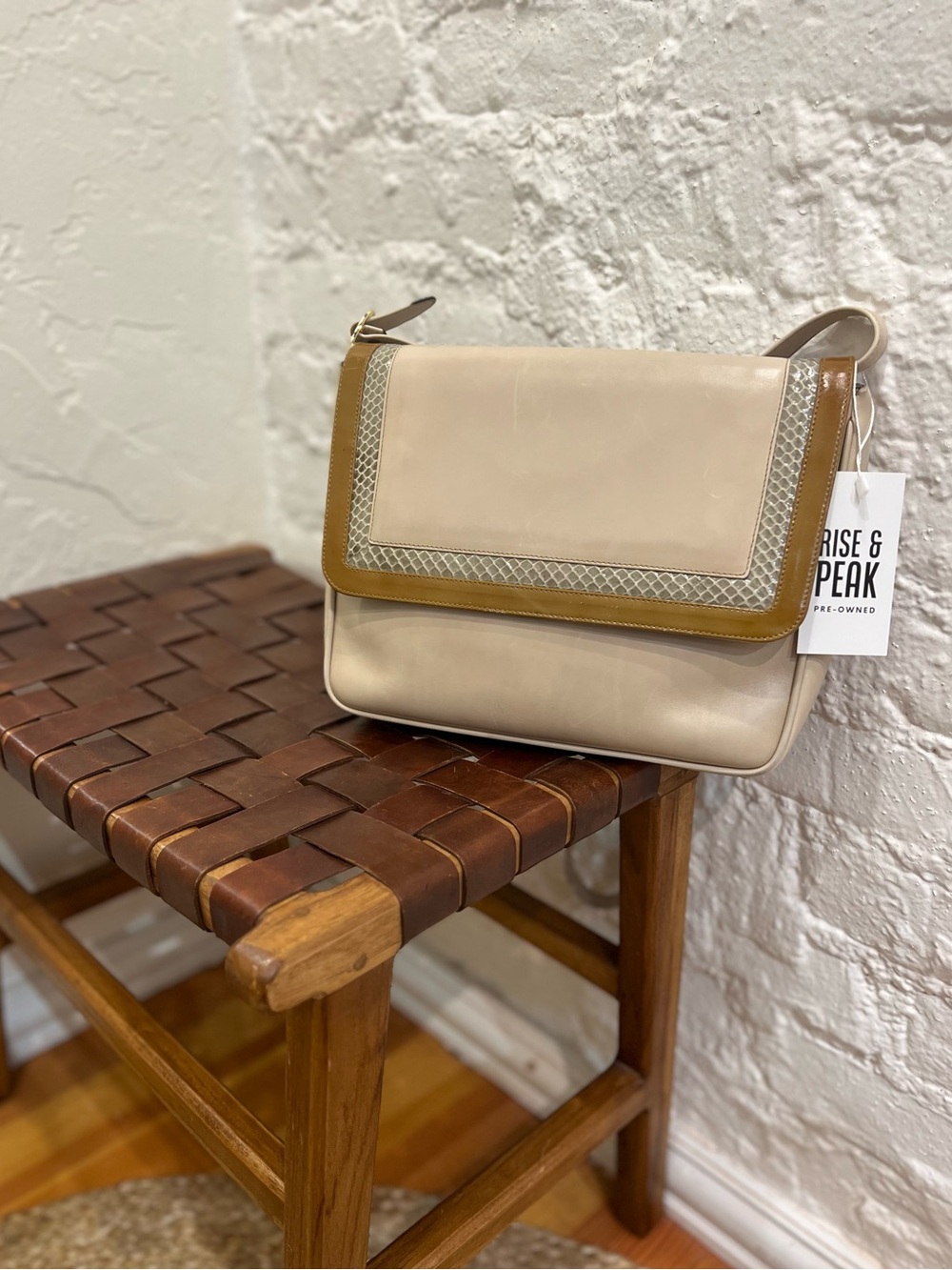 Salvatore Ferragamo Bone Messenger Bag